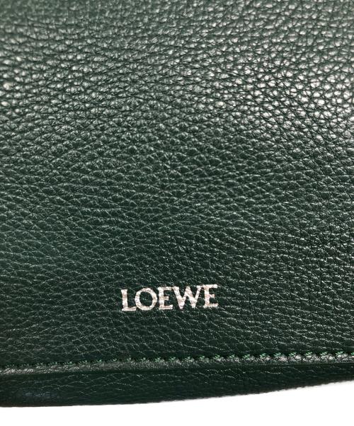 LOEWE（ロエベ）LOEWE (ロエベ) ペブルメッセンジャーバック/LOEWEバッグ グリーンの古着・服飾アイテム