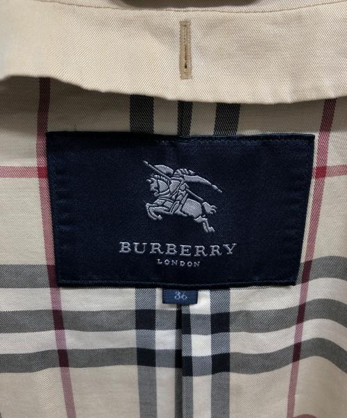 BURBERRY LONDON（バーバリーロンドン）BURBERRY LONDON (バーバリーロンドン) トレンチコート ベージュ サイズ:36の古着・服飾アイテム