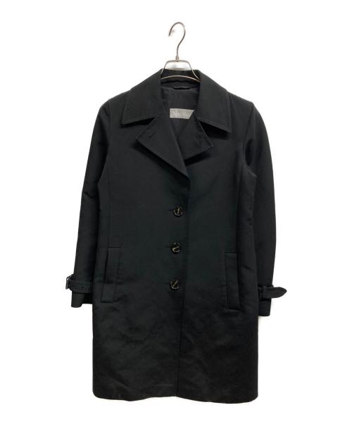 MaxMara（マックスマーラ）MaxMara (マックスマーラ) チェスターコート ブラック サイズ:38の古着・服飾アイテム