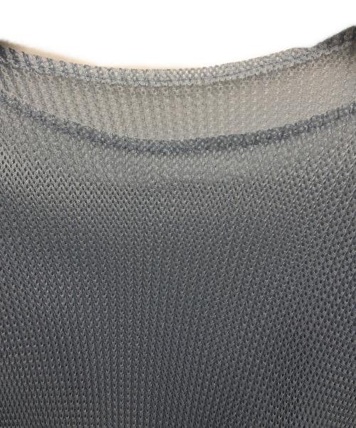 PLEATS PLEASE（プリーツプリーズ）PLEATS PLEASE (プリーツプリーズ) プリーツ半袖カットソー ブルー サイズ:3の古着・服飾アイテム