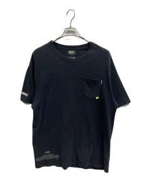 Danner×WIND AND SEA（ダナー×ウィンダンシー）の古着「ポケットTシャツ/DannerTシャツ」｜ブラック