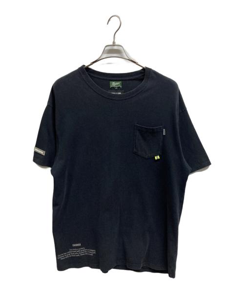 Danner（ダナー）Danner (ダナー) WIND AND SEA (ウィンダンシー) ポケットTシャツ/DannerTシャツ ブラック サイズ:Lの古着・服飾アイテム