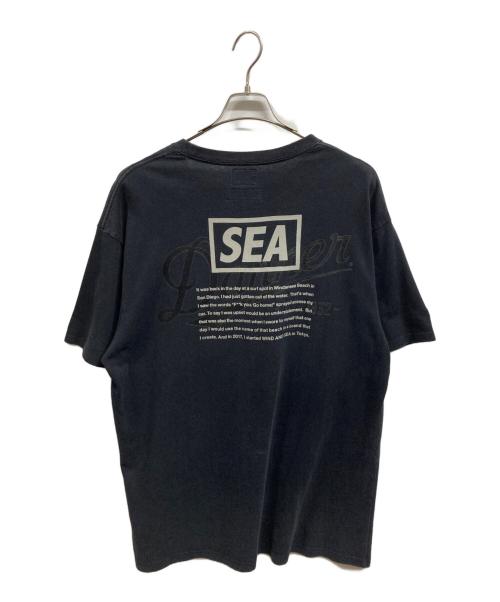 Danner（ダナー）Danner (ダナー) WIND AND SEA (ウィンダンシー) ポケットTシャツ/DannerTシャツ ブラック サイズ:Lの古着・服飾アイテム