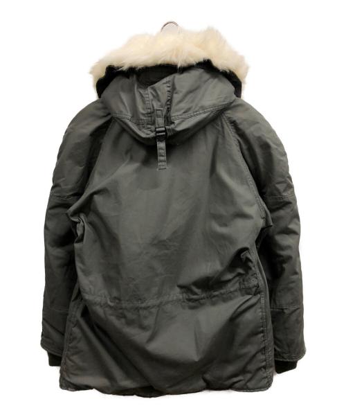 US ARMY（ユーエスアーミー）US ARMY (ユーエスアーミー) N-3Bコート/US ARMYコート グリーン サイズ:Mの古着・服飾アイテム