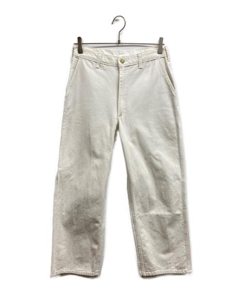 OSH KOSH（オシュコシュ）OSH KOSH (オシュコシュ) ペインターパンツ アイボリー サイズ:30×32の古着・服飾アイテム