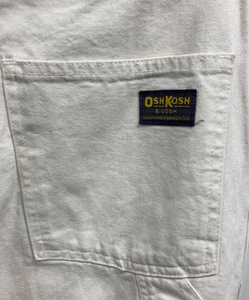 OSH KOSH（オシュコシュ）OSH KOSH (オシュコシュ) ペインターパンツ アイボリー サイズ:30×32の古着・服飾アイテム