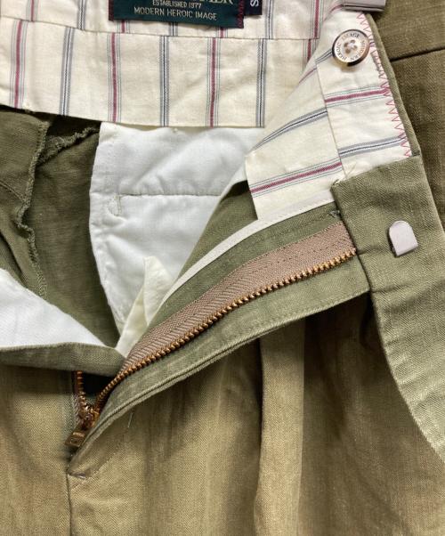 Barnstormer（バーンストーマー）BARNSTORMER (バーンストーマー) MACARTHUR 2 TUCK DRESS HERRINGBONE PANT ベージュ サイズ:Sの古着・服飾アイテム