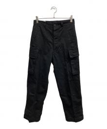 waiper（ワイパー）の古着「M-47 カーゴパンツ 後期型 HBT」｜ブラック