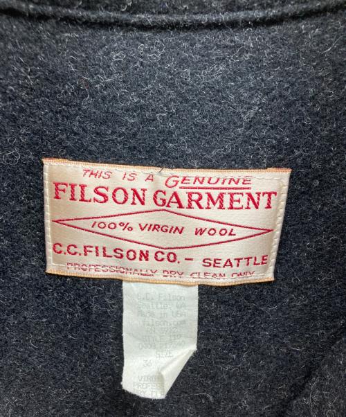 FILSON GARMENT（フィルソン ガーメント）FILSON GARMENT (フィルソン ガーメント) 110 SINGLE MACKINAW ブラック サイズ:36の古着・服飾アイテム