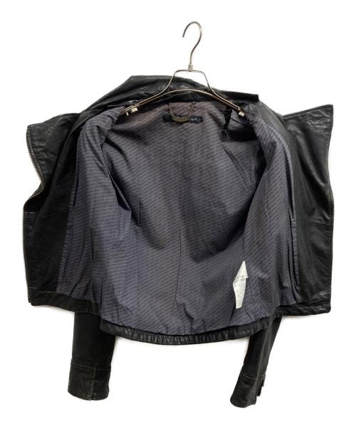 Calvin Klein（カルバンクライン）Calvin Klein (カルバンクライン) ライダースジャケット ブラック サイズ:XSの古着・服飾アイテム