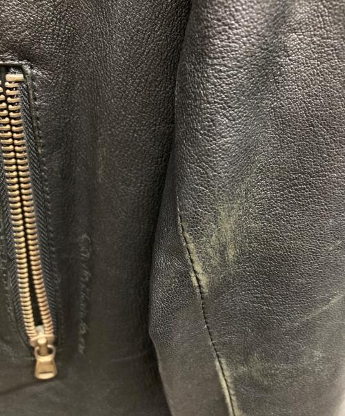 Calvin Klein（カルバンクライン）Calvin Klein (カルバンクライン) ライダースジャケット ブラック サイズ:XSの古着・服飾アイテム