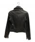 Calvin Klein (カルバンクライン) ライダースジャケット ブラック サイズ:XS：8000円