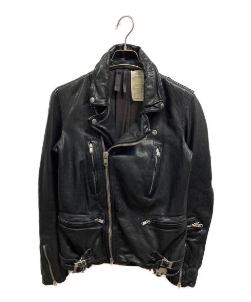 FADELESS（フェイドレス）FADELESS (フェイドレス) ライダースジャケット ブラック サイズ:36の古着・服飾アイテム