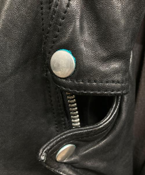 FADELESS（フェイドレス）FADELESS (フェイドレス) ライダースジャケット ブラック サイズ:36の古着・服飾アイテム