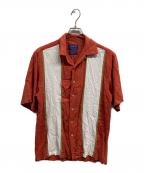 PENDLETONペンドルトン）の古着「bamboo shirt」｜オレンジ