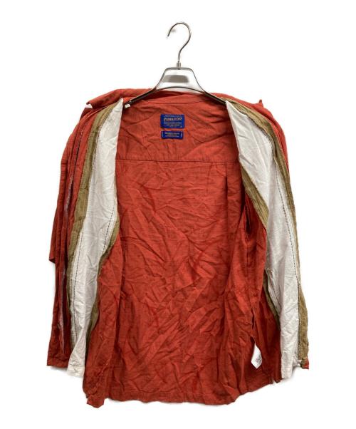 PENDLETON（ペンドルトン）PENDLETON (ペンドルトン) bamboo shirt オレンジ サイズ:Sの古着・服飾アイテム