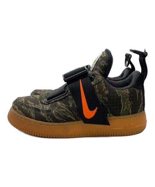 NIKE（ナイキ）NIKE (ナイキ) CarHartt (カーハート) AIR FORCE 1 UTILITY LOW PRM WIP グリーン サイズ:25.5の古着・服飾アイテム