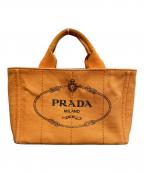PRADAプラダ）の古着「ハンドバッグ」｜オレンジ