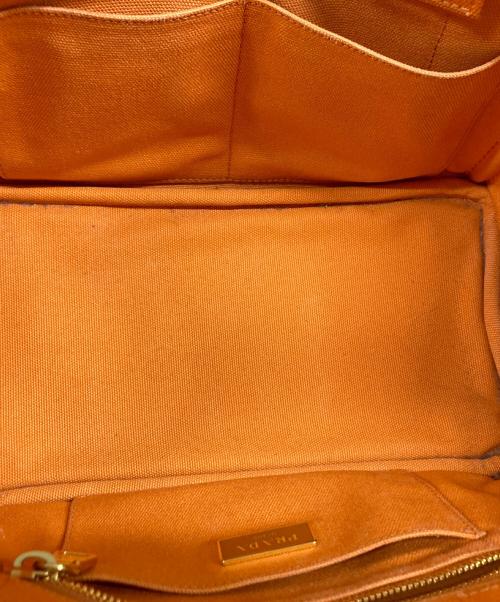 PRADA（プラダ）PRADA (プラダ) ハンドバッグ オレンジの古着・服飾アイテム