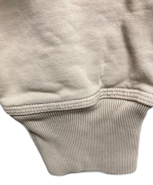 stussy（ステューシー）stussy (ステューシー) プルオーバーパーカー ベージュ サイズ:Mの古着・服飾アイテム