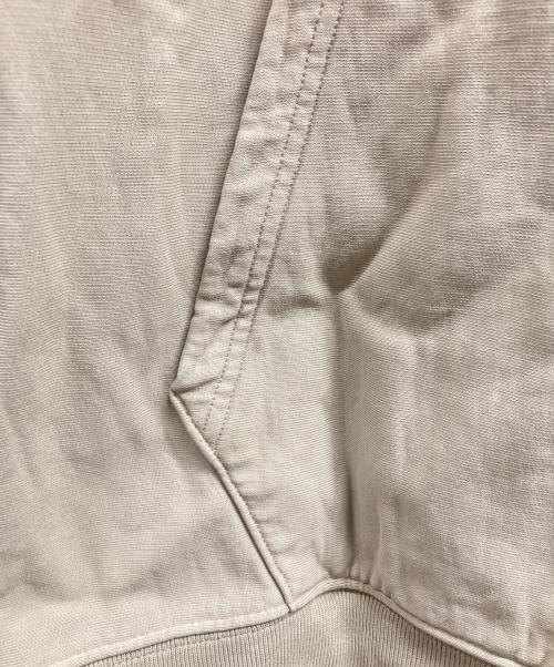 stussy（ステューシー）stussy (ステューシー) プルオーバーパーカー ベージュ サイズ:Mの古着・服飾アイテム