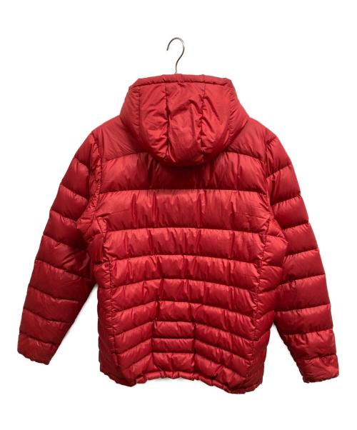 Patagonia（パタゴニア）Patagonia (パタゴニア) ハイロフトダウンフーディ レッド メンズ/Patagoniaジャケット レッド サイズ:Lの古着・服飾アイテム