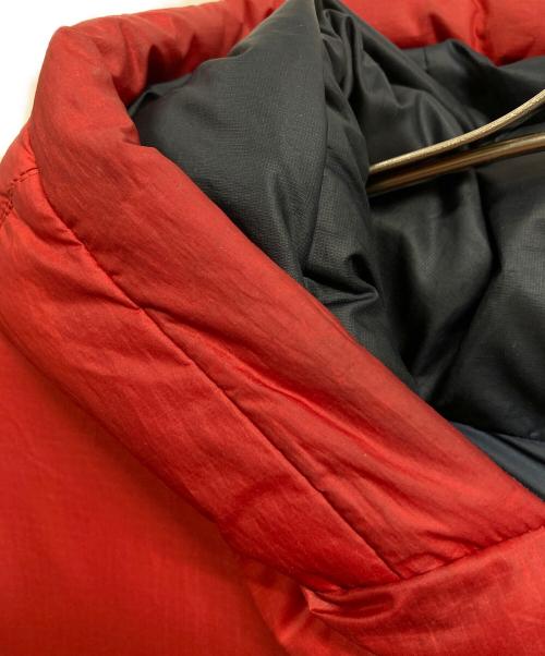 Patagonia（パタゴニア）Patagonia (パタゴニア) ハイロフトダウンフーディ レッド メンズ/Patagoniaジャケット レッド サイズ:Lの古着・服飾アイテム