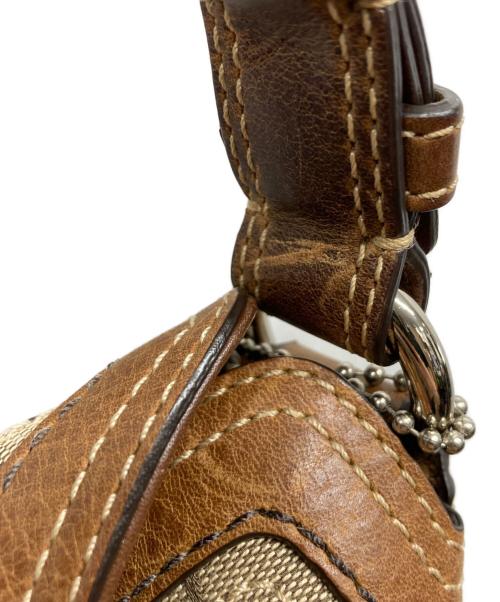 COACH（コーチ）COACH (コーチ) ワンショルダーバッグ ベージュの古着・服飾アイテム