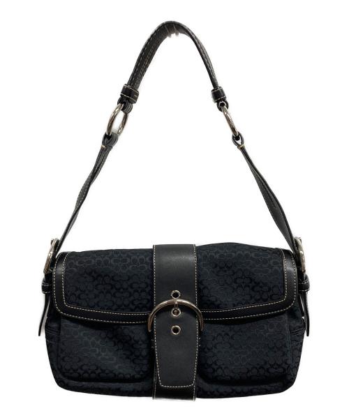 COACH（コーチ）COACH (コーチ) ショルダーバッグ ブラックの古着・服飾アイテム