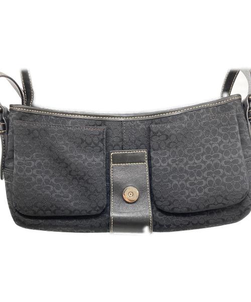COACH（コーチ）COACH (コーチ) ショルダーバッグ ブラックの古着・服飾アイテム