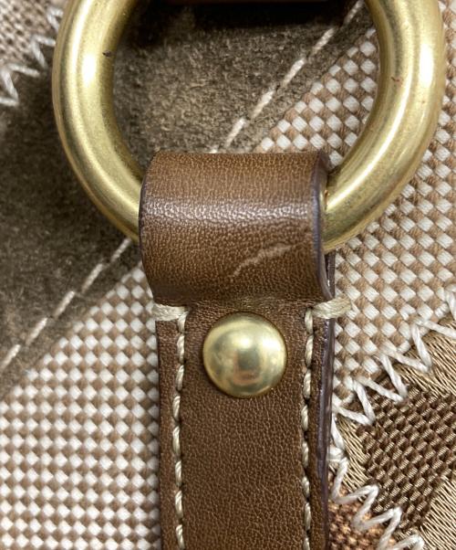 COACH（コーチ）COACH (コーチ) パッチワーク トートバッグ ベージュの古着・服飾アイテム
