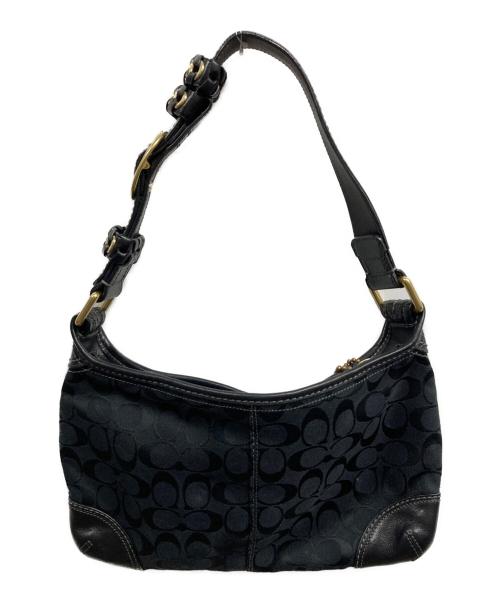 COACH（コーチ）COACH (コーチ) ワンショルダーバッグ ブラックの古着・服飾アイテム