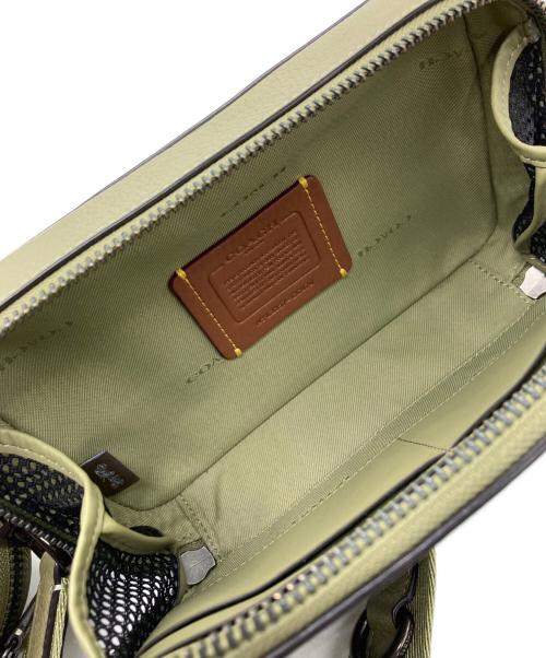 COACH（コーチ）COACH (コーチ) チャーター スリム クロスボディ グリーンの古着・服飾アイテム