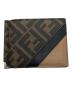 FENDI（フェンディ）の古着「マネークリップ/FEND財布」｜ブラウン