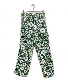 CarHartt×MARNI（カーハート×マルニ）の古着「MARNI SINGLE KNEE PANT／CarHarttパンツ／MARNIパンツ」｜グリーン