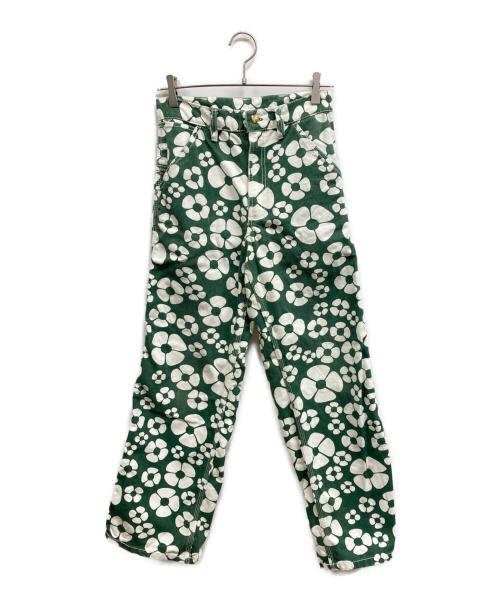 CarHartt（カーハート）CarHartt (カーハート) MARNI (マルニ) MARNI SINGLE KNEE PANT／CarHarttパンツ／MARNIパンツ グリーン サイズ:XSの古着・服飾アイテム