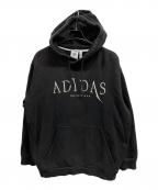 adidasアディダス）の古着「パーカー/adidasパーカー」｜ブラック