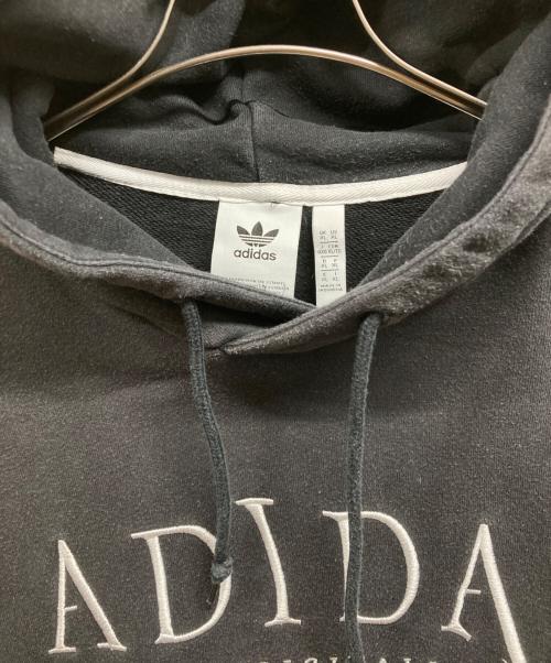 adidas（アディダス）adidas (アディダス) パーカー/adidasパーカー ブラック サイズ:XLの古着・服飾アイテム