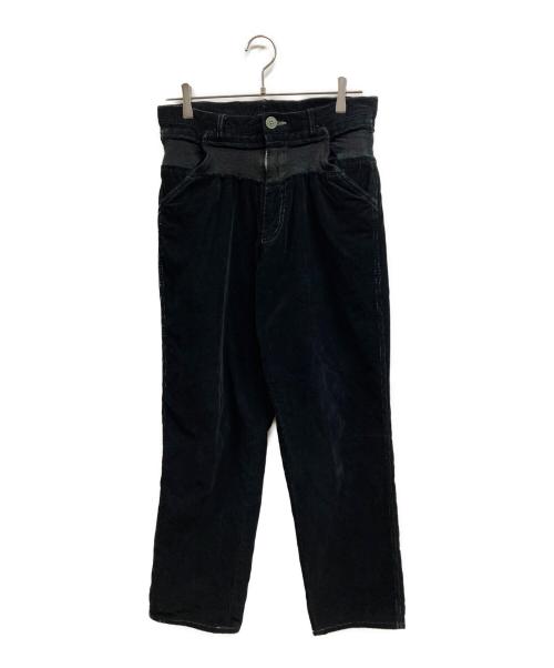 COMME des GARCONS HOMME PLUS（コムデギャルソンオムプリュス）COMME des GARCONS HOMME PLUS (コムデギャルソンオムプリュス) コーデュロイパンツ ブラック サイズ:Sの古着・服飾アイテム
