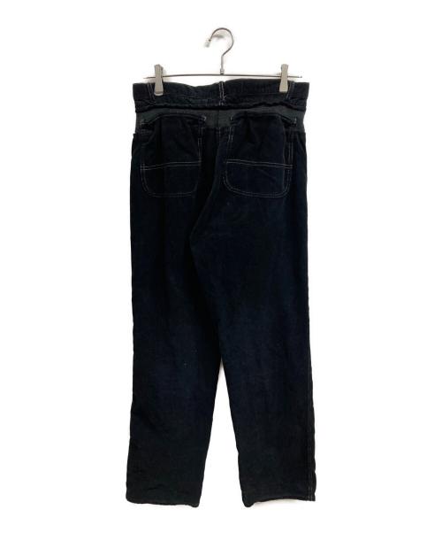 COMME des GARCONS HOMME PLUS（コムデギャルソンオムプリュス）COMME des GARCONS HOMME PLUS (コムデギャルソンオムプリュス) コーデュロイパンツ ブラック サイズ:Sの古着・服飾アイテム