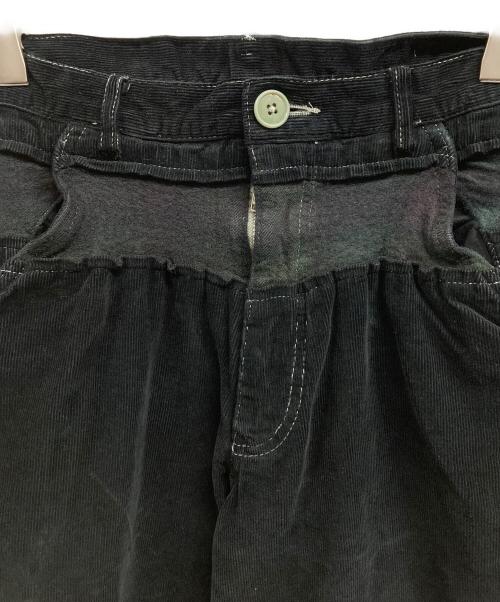 COMME des GARCONS HOMME PLUS（コムデギャルソンオムプリュス）COMME des GARCONS HOMME PLUS (コムデギャルソンオムプリュス) コーデュロイパンツ ブラック サイズ:Sの古着・服飾アイテム