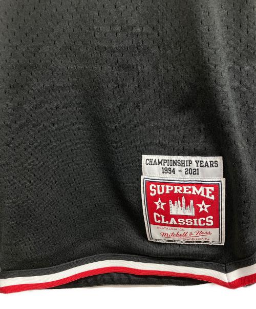 SUPREME（シュプリーム）Supreme (シュプリーム) MITCHELL & NESS (ミッチェルアンドネス) Basketball Short/Supremeパンツ ブラック サイズ:Mの古着・服飾アイテム