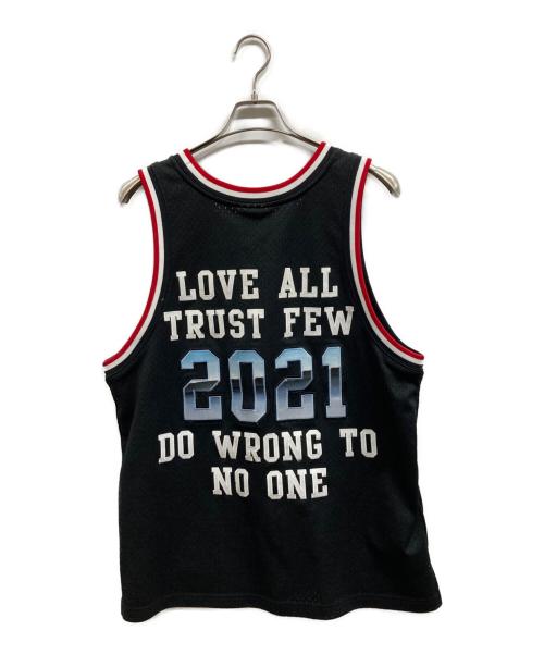 SUPREME（シュプリーム）Supreme (シュプリーム) MITCHELL & NESS (ミッチェルアンドネス) Basketball Jersey/Supremeカットソー ブラック サイズ:Mの古着・服飾アイテム