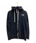 THE NORTH FACE（ザ ノース フェイス）の古着「ジップパーカー」｜ブラック