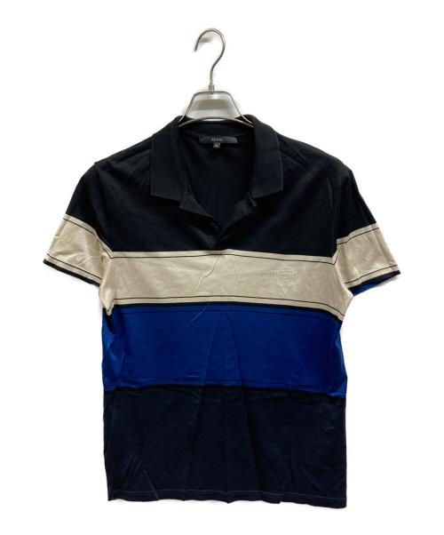 GUCCI（グッチ）GUCCI (グッチ) ポロシャツ ブラック サイズ:Mの古着・服飾アイテム