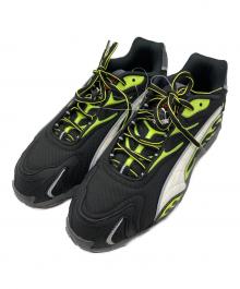 PUMA×A$AP Rocky（プーマ×エイサップ・ロッキー）の古着「インヘイル メッシュ スニーカー/PUMAスニーカー」｜ブラック