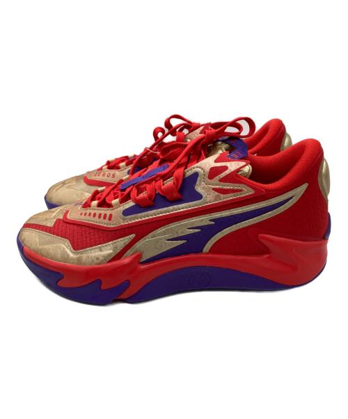 PUMA（プーマ）PUMA (プーマ) Scoot Zeros II GOLD.D.D./PUMAスニーカー レッド サイズ:27の古着・服飾アイテム
