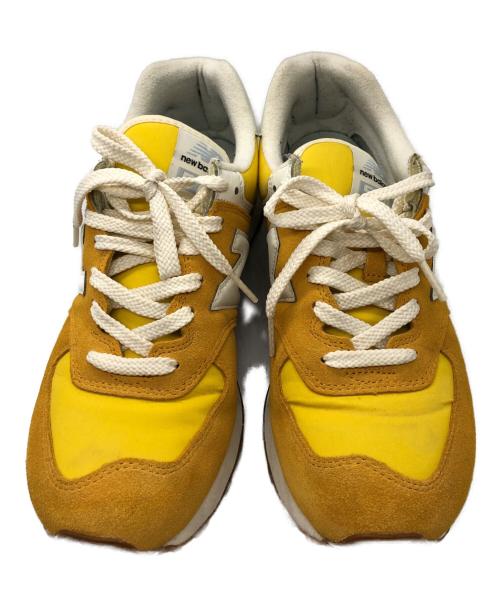 NEW BALANCE（ニューバランス）NEW BALANCE (ニューバランス) ローカットスニーカー/NEW BALANCEスニーカー オレンジ サイズ:27の古着・服飾アイテム