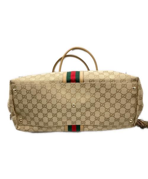 GUCCI（グッチ）GUCCI (グッチ) トートバッグ/GUCCIバッグ ベージュの古着・服飾アイテム
