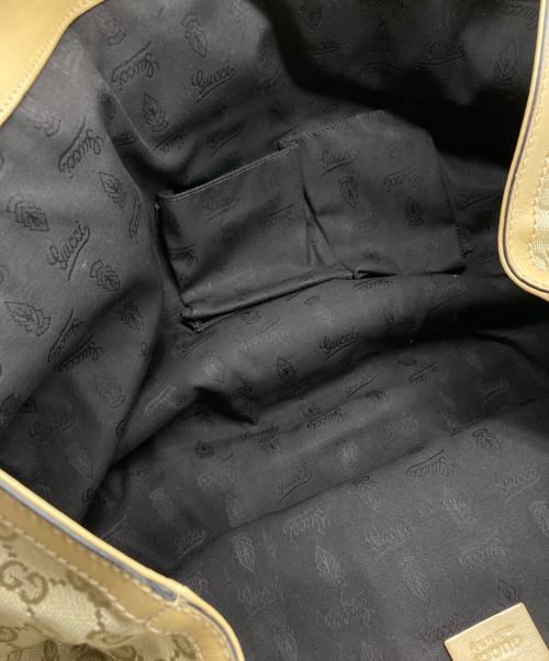 GUCCI（グッチ）GUCCI (グッチ) トートバッグ/GUCCIバッグ ベージュの古着・服飾アイテム